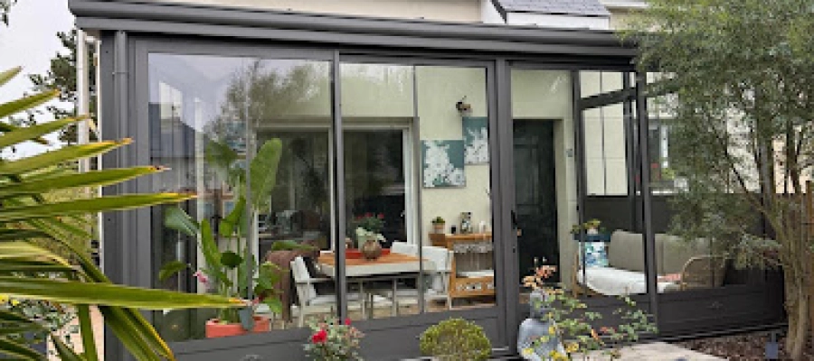 Installation d’une véranda Soko près Caen par Logikinov en Normandie