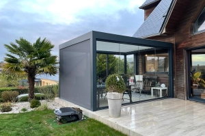 Installation d’une pergola B200 XL de Brustor près de Vire